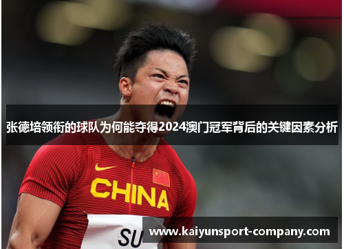 张德培领衔的球队为何能夺得2024澳门冠军背后的关键因素分析 张德培领衔的球队为何能夺得2024澳门冠军背后的关键因素分析