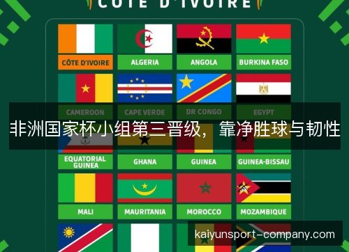 非洲国家杯小组第三晋级，靠净胜球与韧性